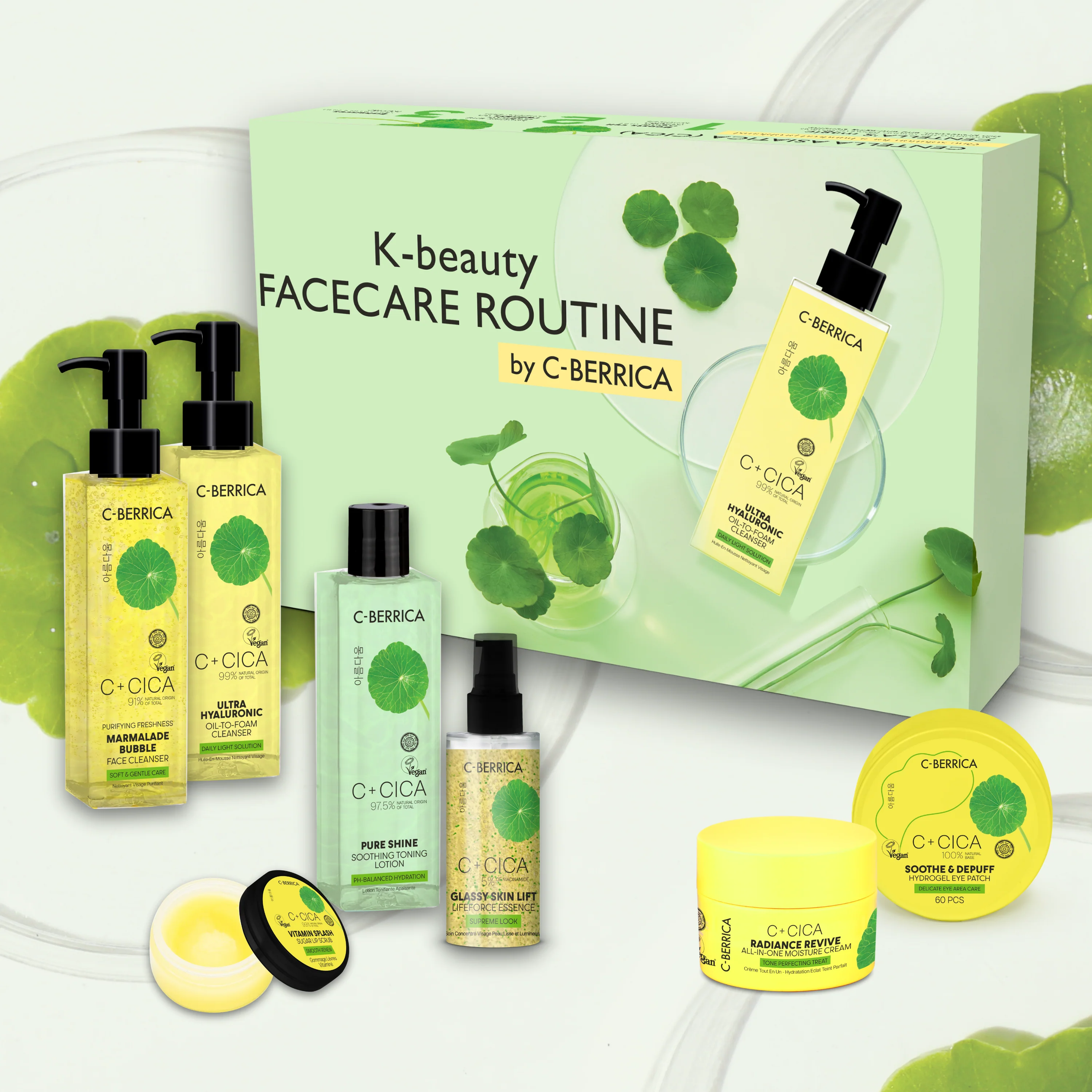 C+Cica C-Berrica 7-Step Routine For Glass & Luminous Skin (7pcs) - Image 5