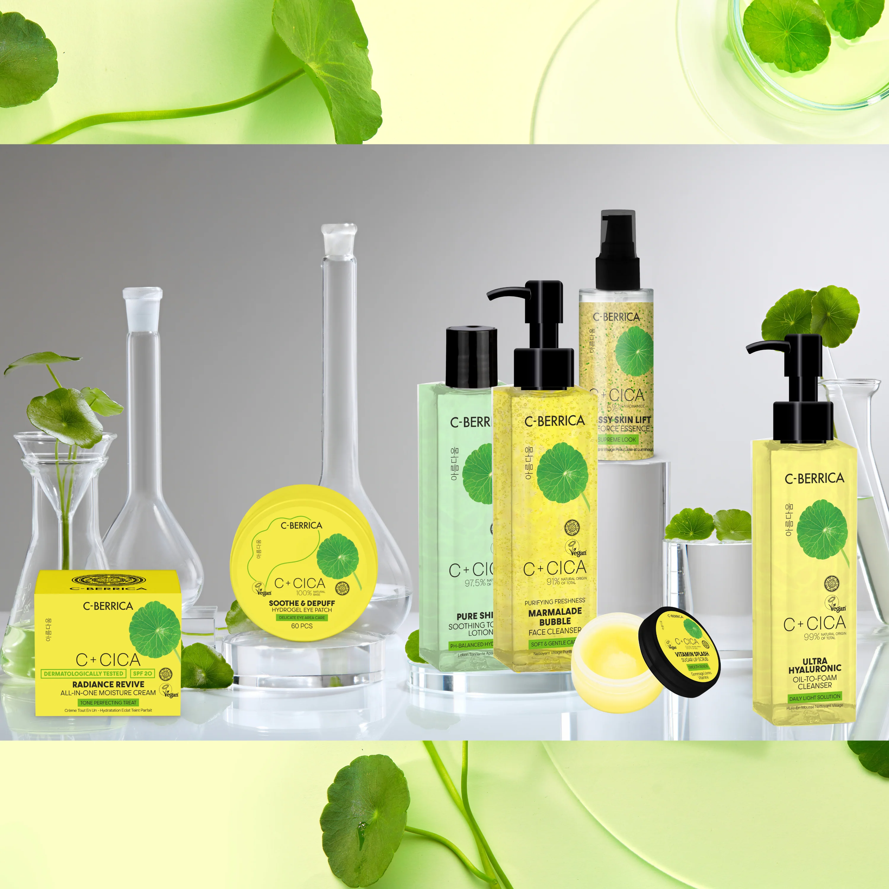 C+Cica C-Berrica 7-Step Routine For Glass & Luminous Skin (7pcs) - Image 6