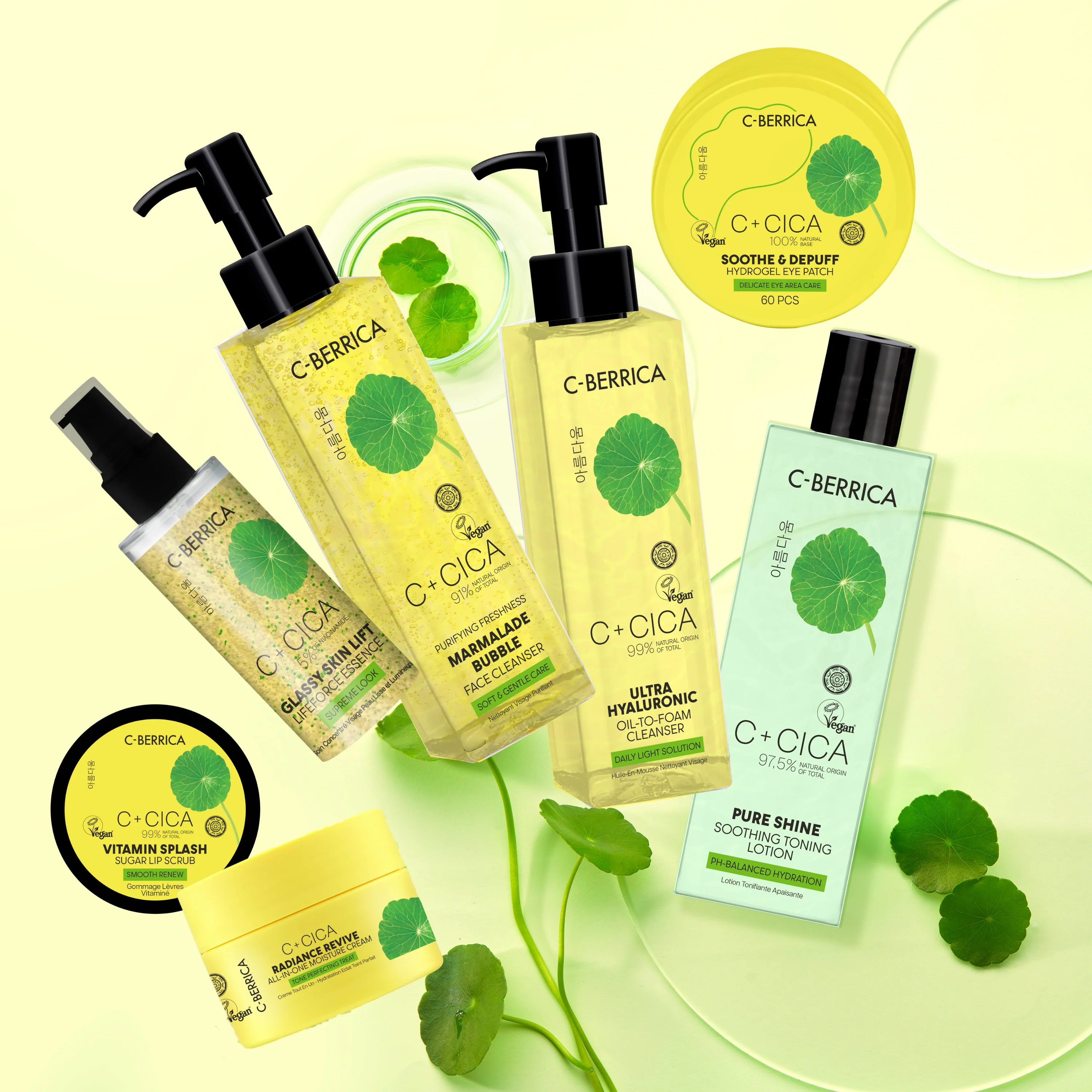 C+Cica C-Berrica 7-Step Routine For Glass & Luminous Skin (7pcs) - Image 7
