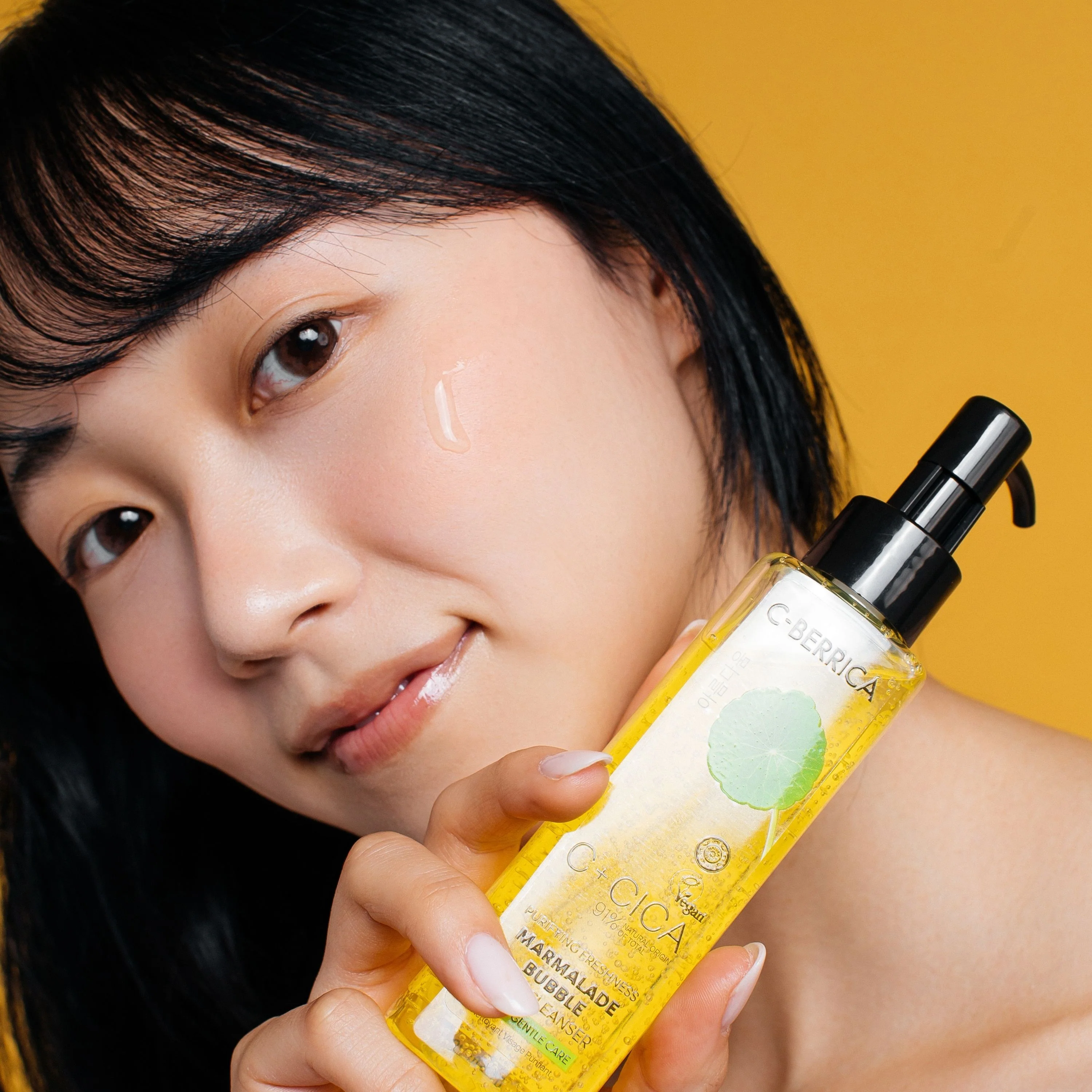 C+CICA C-BERRICA PURIFYING FRESHNESS MARMALADE BUBBLE FACE CLEANSER - soft & gentle care. (150ml) - Image 7