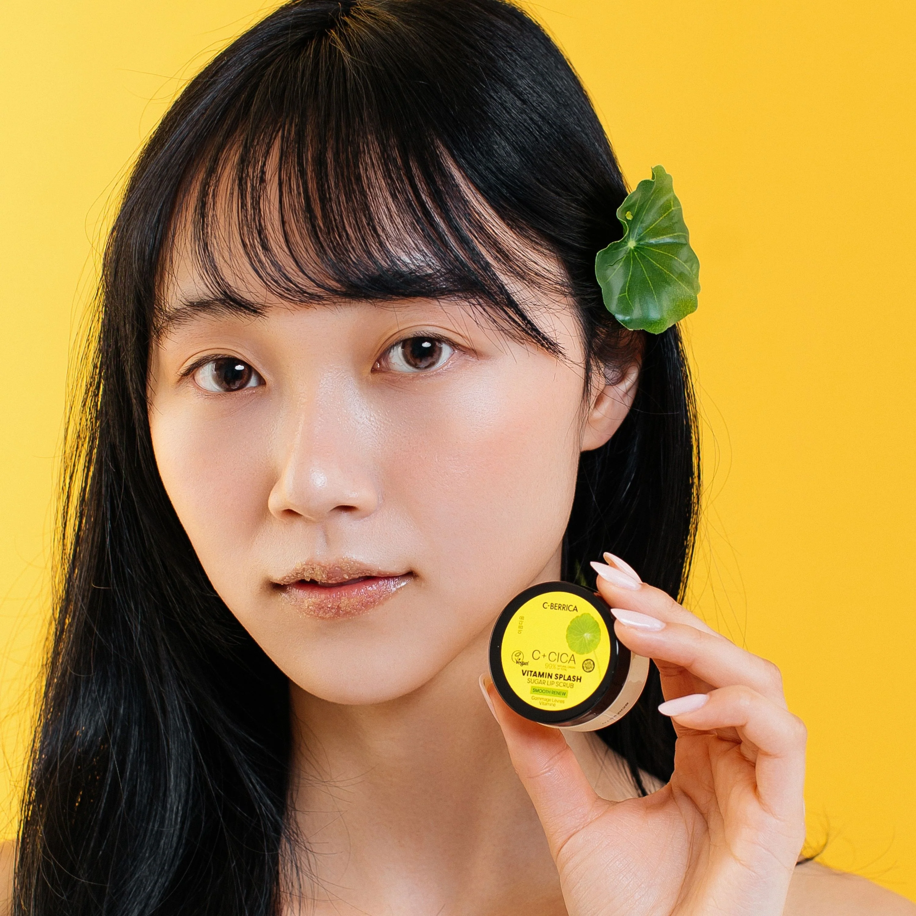 C+CICA C-BERRICA VITAMIN SPLASH SUGAR RENEW LIP SCRUB - smooth renew. (10ml) - Image 8