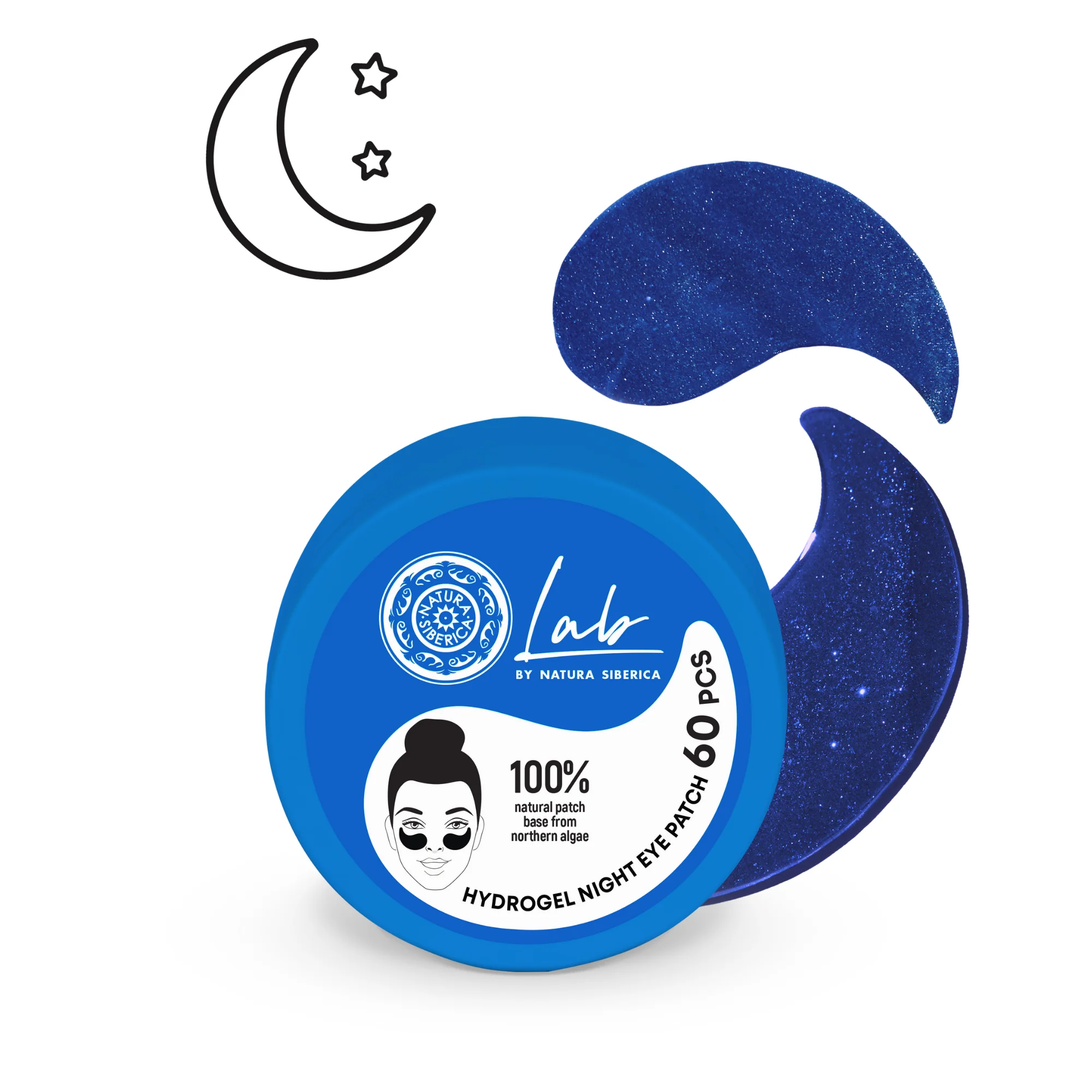 Lab by Natura Siberica Biome Brightening & Hydration NIGHT Eye Patch, 60pcs - Image 3