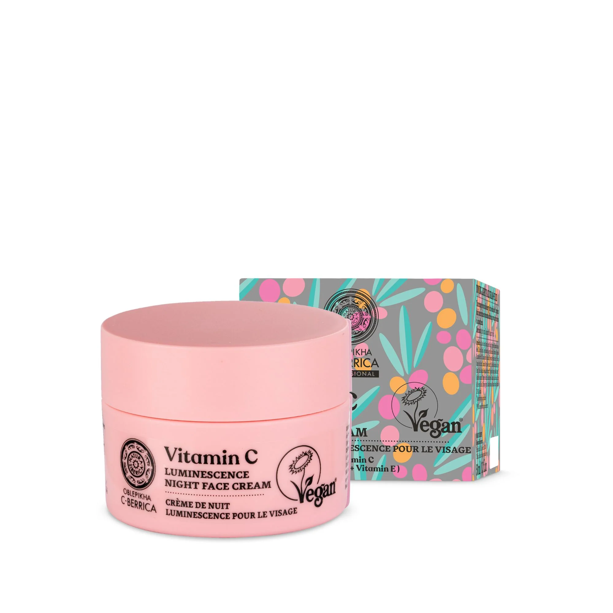 Oblepikha C-Berrica  Luminescence Night Face Cream (50ml) - Image 3