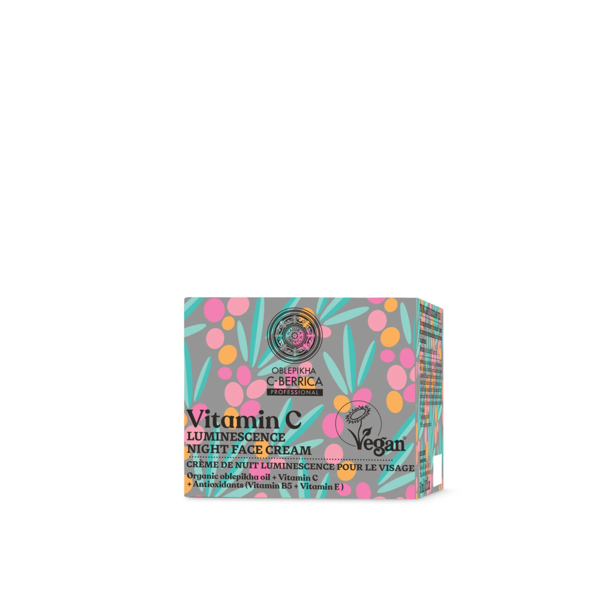 Oblepikha C-Berrica  Luminescence Night Face Cream (50ml) - Image 4