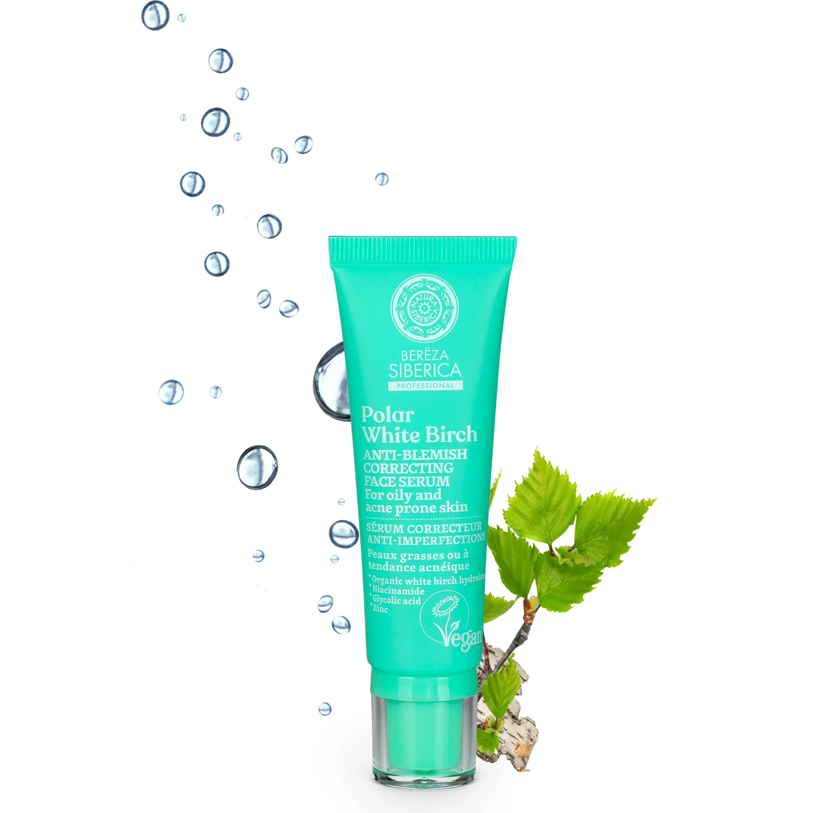 Polar White Birch Anti-Blemish Correcting Face Serum, for oily & acne prone skin 30 ml - Image 3
