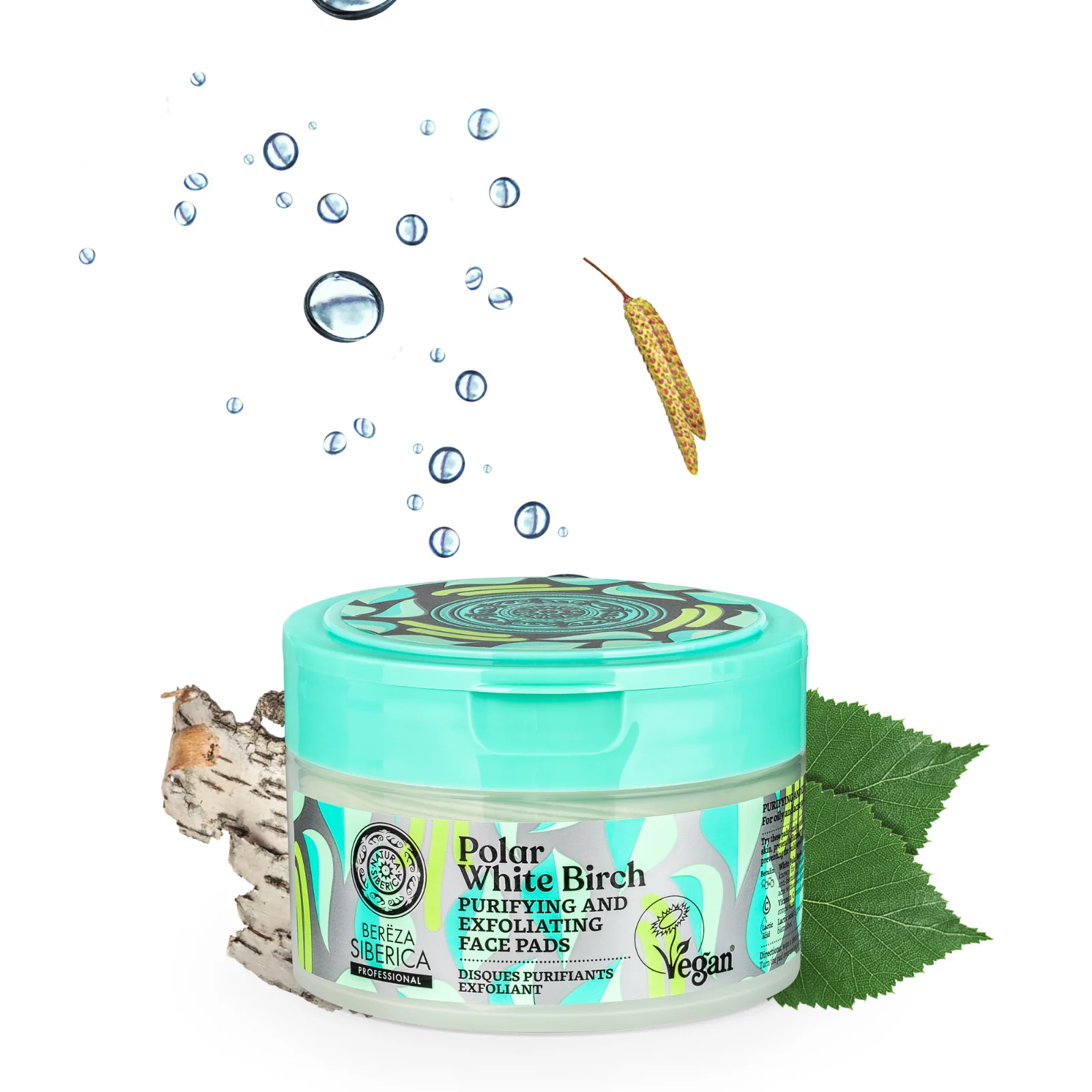 Polar White Birch Purifying and Exfoliating Face Pads, for oily & acne prone skin 20 pcs - Image 3